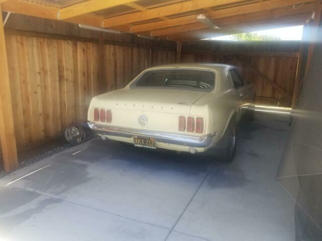 1969 Tan Ford Mustang