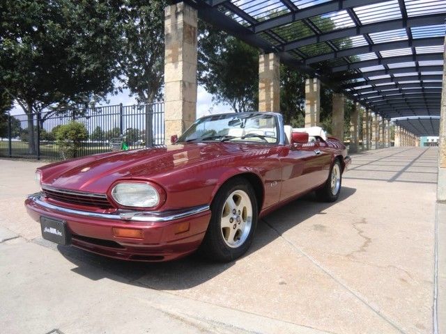 1994 Red Jaguar XJS Convertible