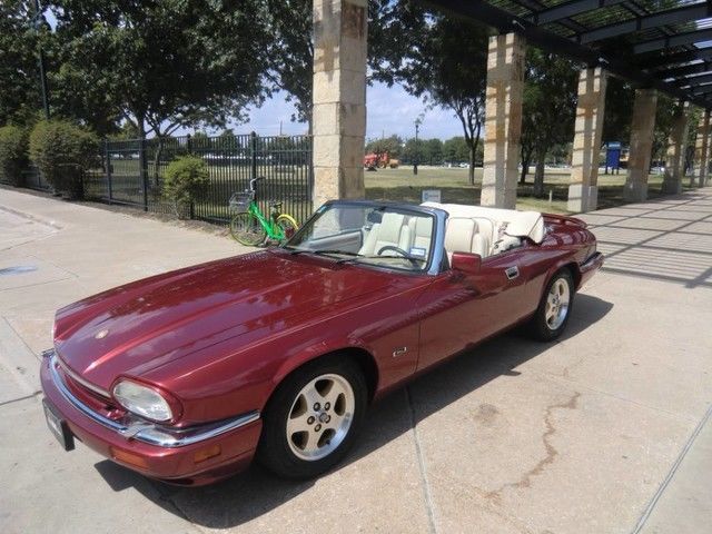 1994 Red Jaguar XJS Convertible