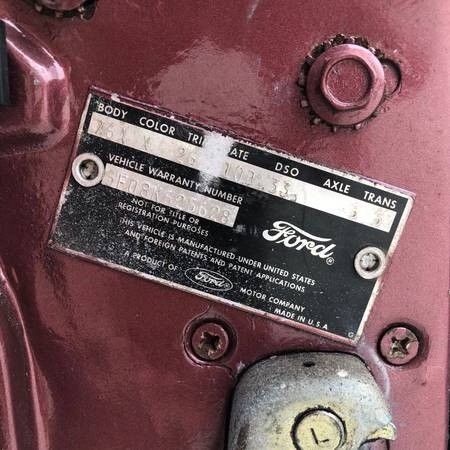 1965 Vintage Burgundy Ford Mustang Convertible