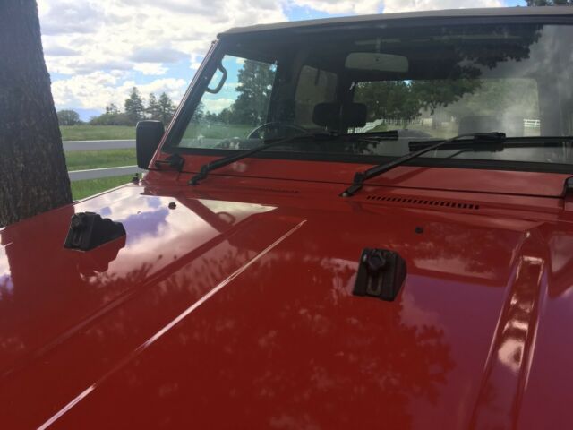 1989 Red Toyota Land Cruiser SUV