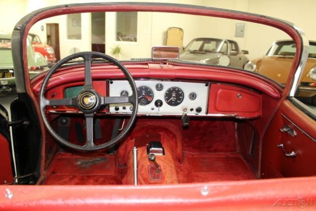 1960 Black Jaguar XK Convertible