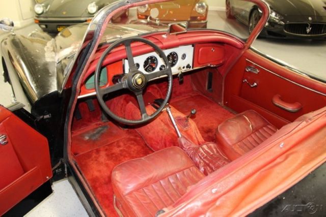 1960 Black Jaguar XK Convertible