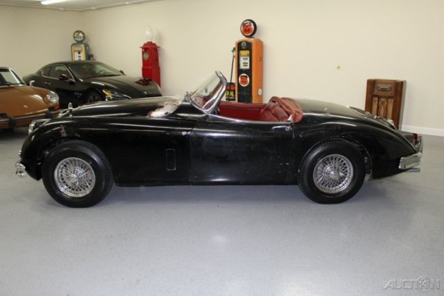 1960 Black Jaguar XK Convertible