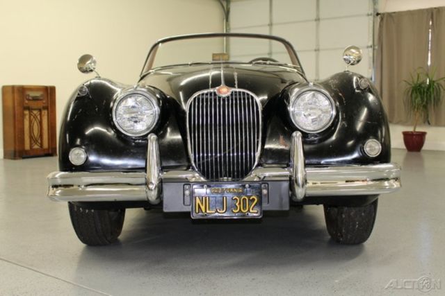 1960 Black Jaguar XK Convertible