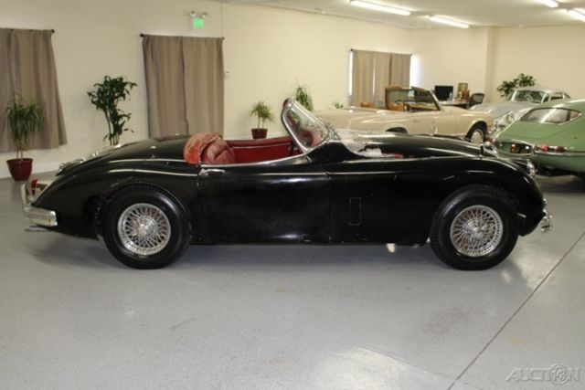 1960 Black Jaguar XK Convertible