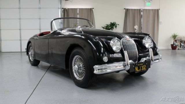 1960 Black Jaguar XK Convertible