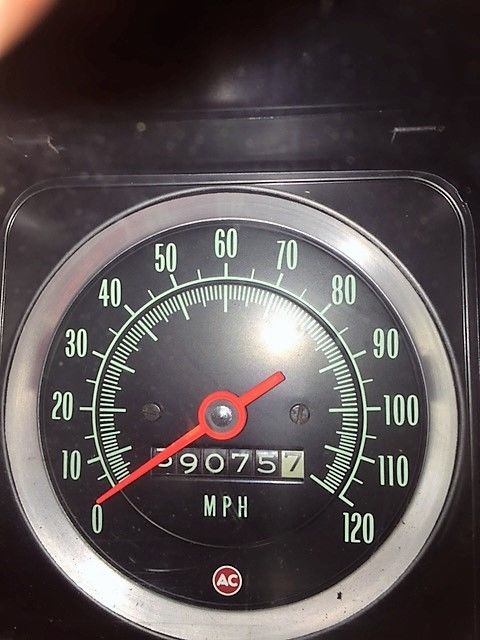 1969 Red Chevrolet Camaro Convertible