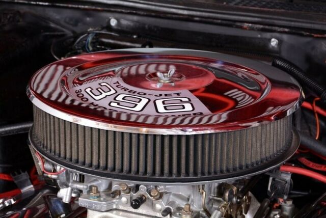 1971 Red Chevrolet Chevelle Hardtop