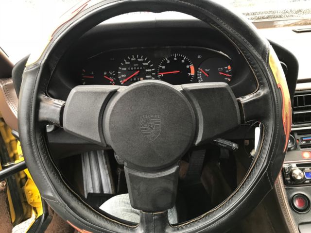 1979 Yellow Porsche 928