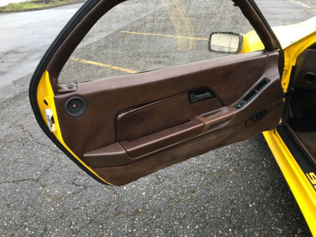 1979 Yellow Porsche 928