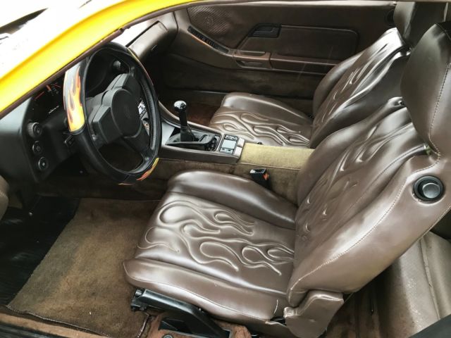 1979 Yellow Porsche 928