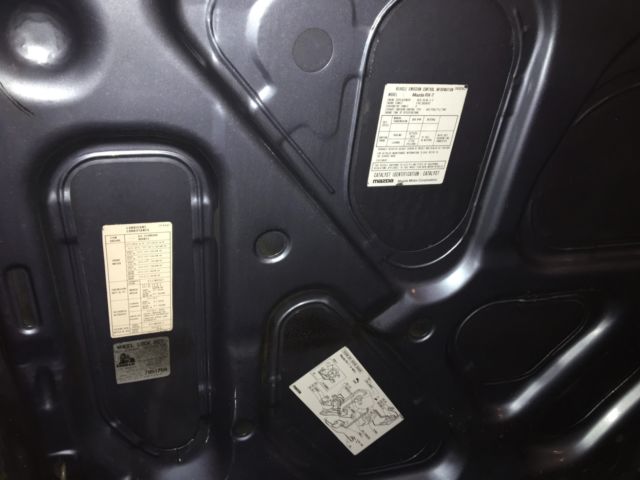 1985 Blue Mazda RX-7 Coupe