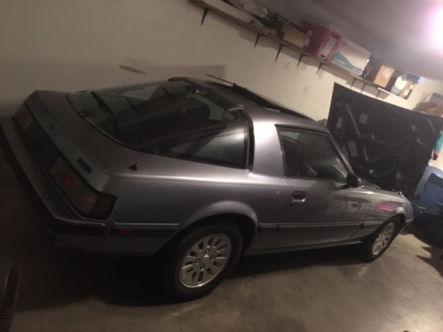 1985 Blue Mazda RX-7 Coupe