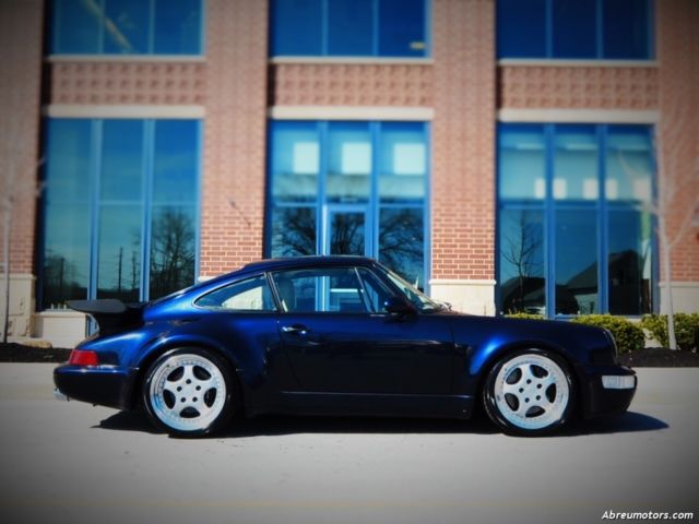 1991 Blue Porsche 911 Coupe