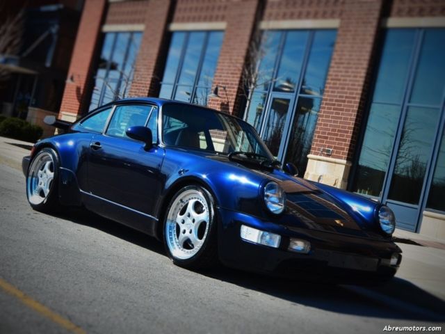 1991 Blue Porsche 911 Coupe