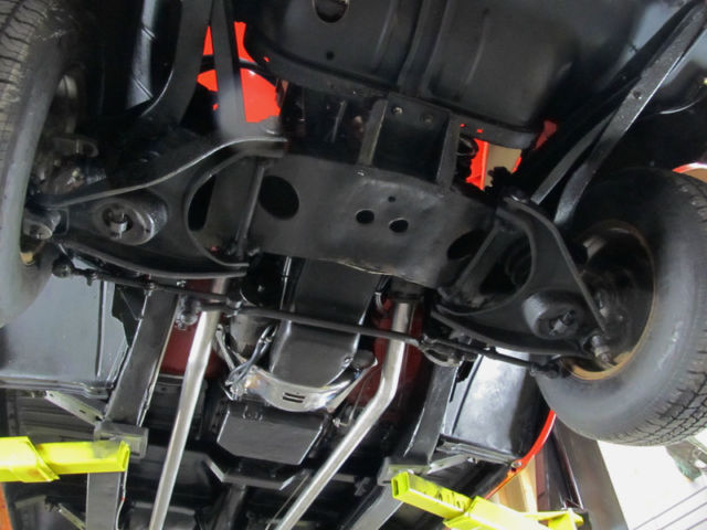 1956 Red / White Chevrolet Bel Air/150/210 Coupe