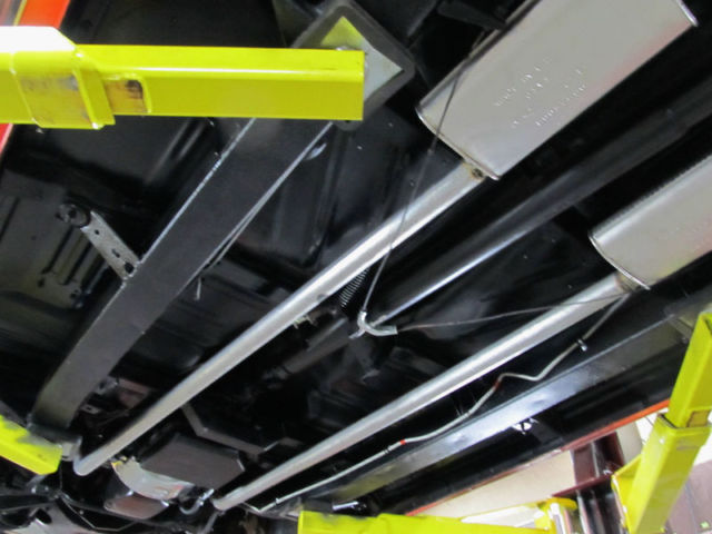 1956 Red / White Chevrolet Bel Air/150/210 Coupe