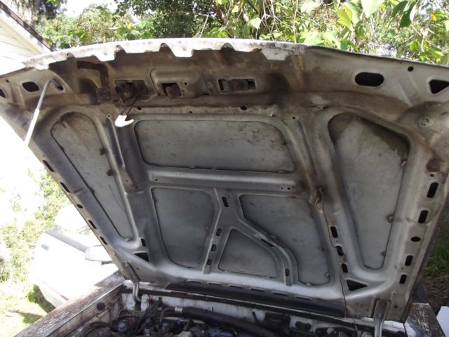 1987 White Ford Mustang Convertible