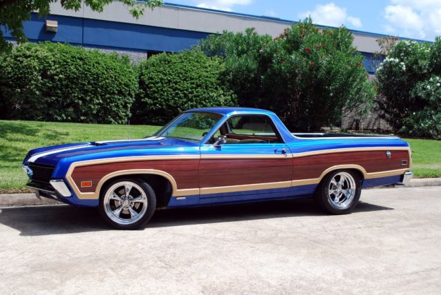 1970 Electric Blue Ford Ranchero