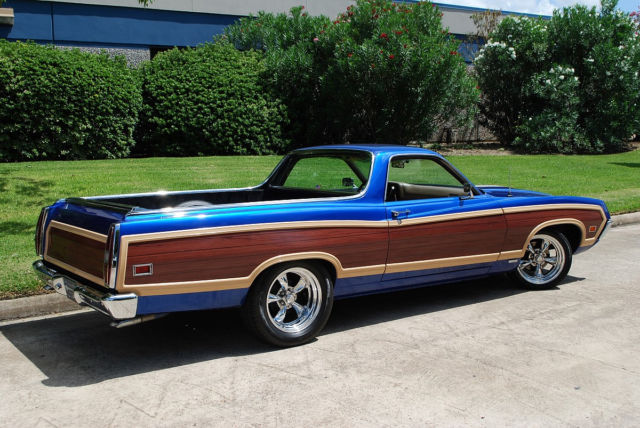 1970 Electric Blue Ford Ranchero