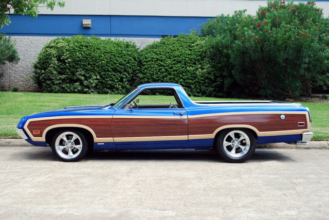 1970 Electric Blue Ford Ranchero