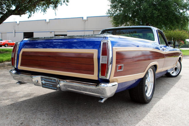 1970 Electric Blue Ford Ranchero