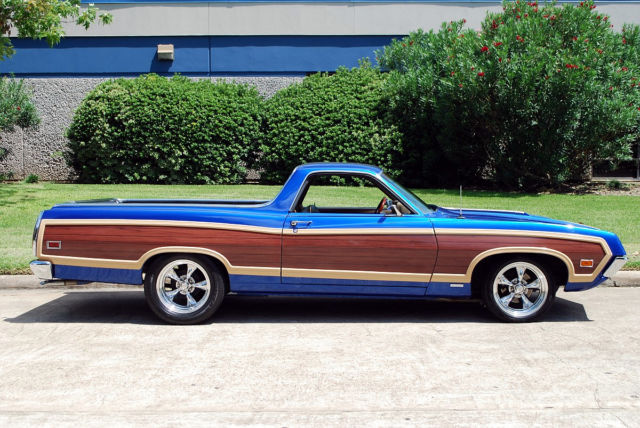 1970 Electric Blue Ford Ranchero