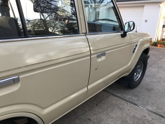 1984 Brown Toyota Land Cruiser SUV
