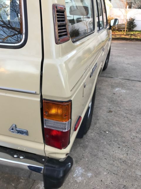 1984 Brown Toyota Land Cruiser SUV