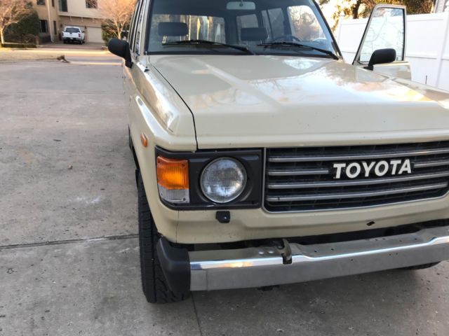 1984 Brown Toyota Land Cruiser SUV