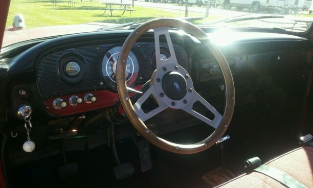 1965 Red Ford F-100 Standard Cab Pickup