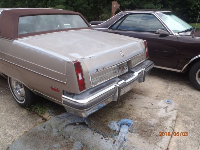 1984 Taupe Oldsmobile Ninety-Eight Coupe