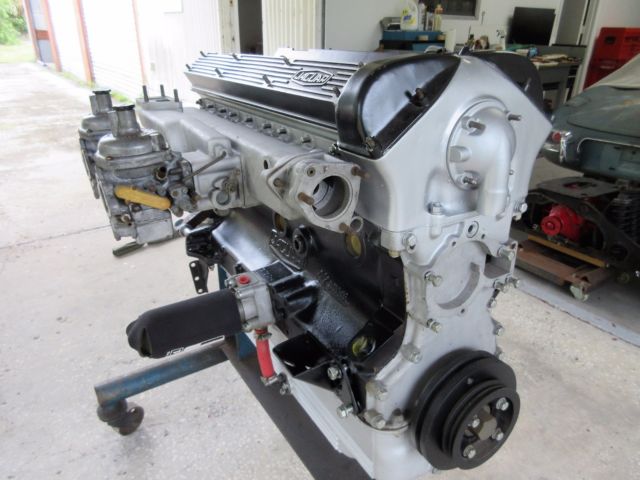 1968 Blue Jaguar E-Type Convertible