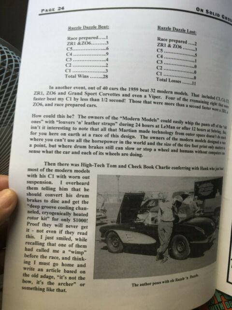 1959 Black Chevrolet Corvette Convertible