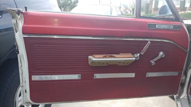 1965 White Plymouth Barracuda Coupe