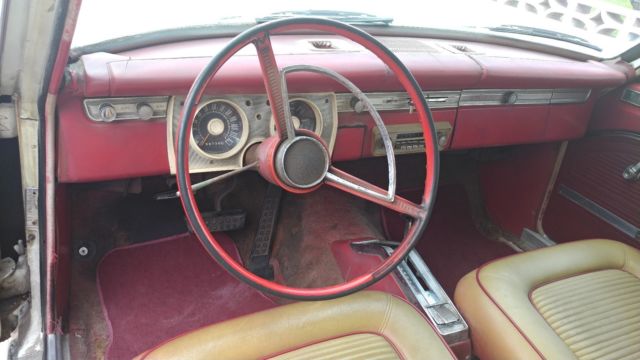 1965 White Plymouth Barracuda Coupe