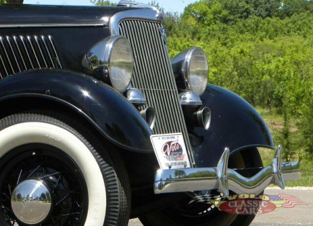 1934 Black Ford Model 40 --