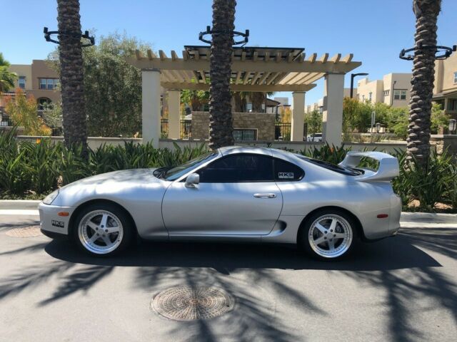 1993 Silver Toyota Supra Hatchback