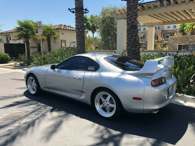 1993 Silver Toyota Supra Hatchback