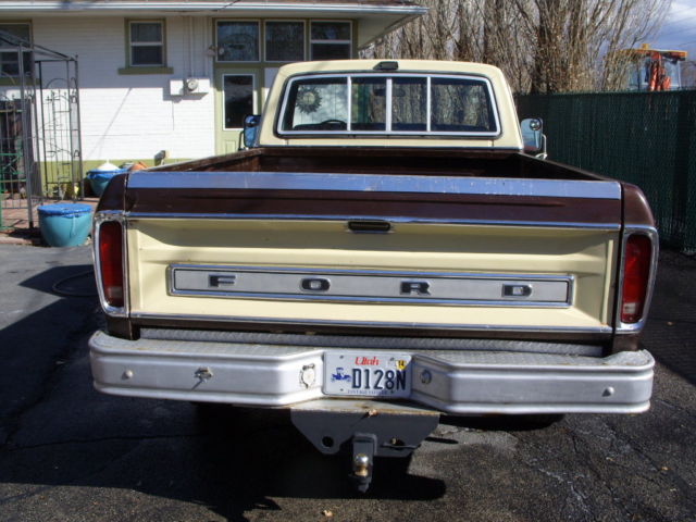 1978 Brown Ford F-250 Standard Cab Pickup