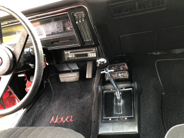 1974 Red Chevrolet Nova Coupe