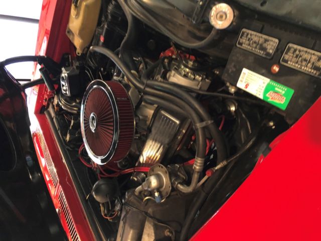 1974 Red Chevrolet Nova Coupe