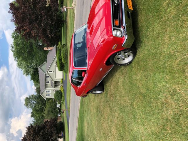 1974 Red Chevrolet Nova Coupe