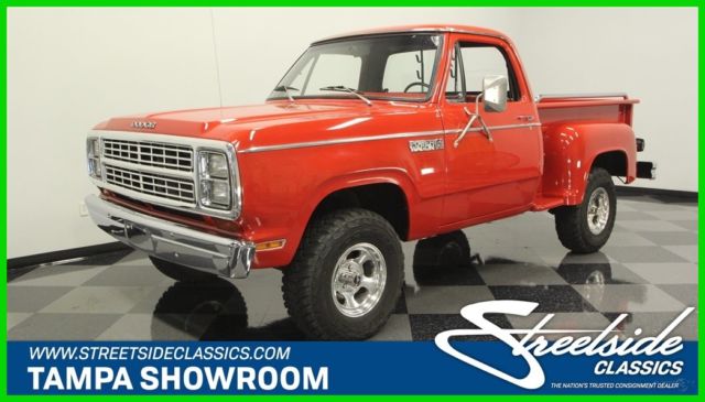 1979 Red Dodge Power Wagon