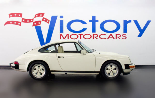 1982 CHIFFON WHITE Porsche 911 Coupe