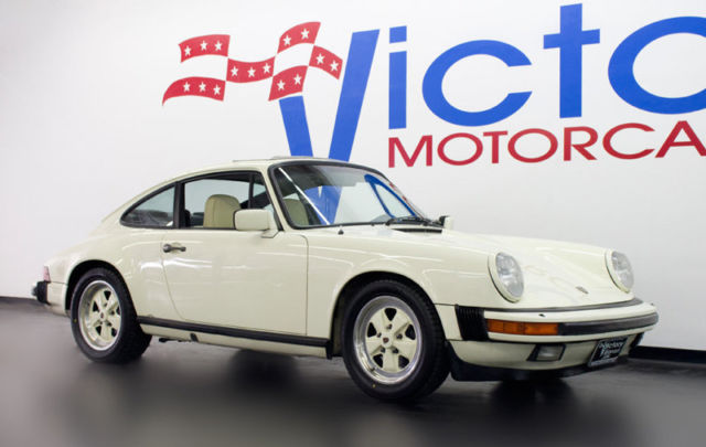1982 CHIFFON WHITE Porsche 911 Coupe