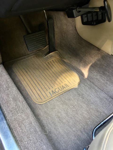 1988 Burgundy Jaguar XJ12 Sedan