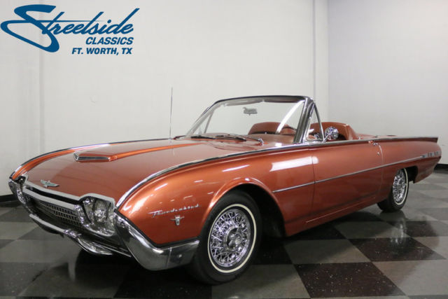 1962 Brown Ford Thunderbird Convertible