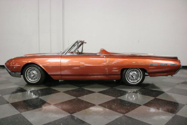 1962 Brown Ford Thunderbird Convertible